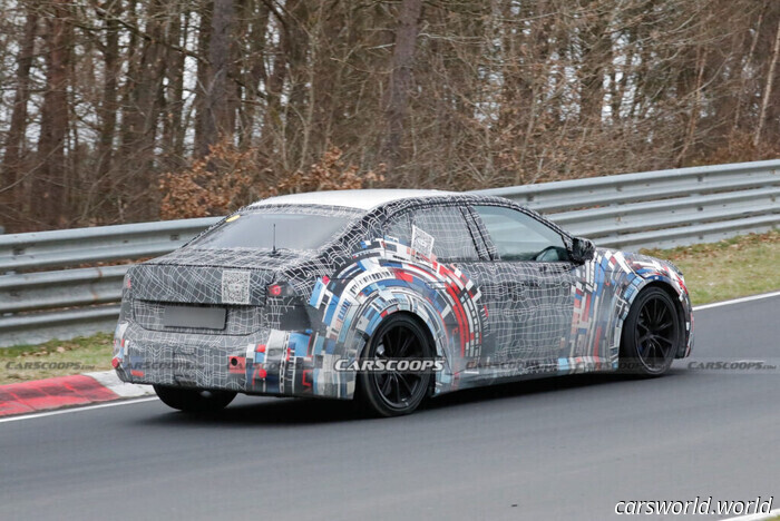 El BMW M3 EV 2028 Se Ve Como En Casa En El Ring | Carscoops